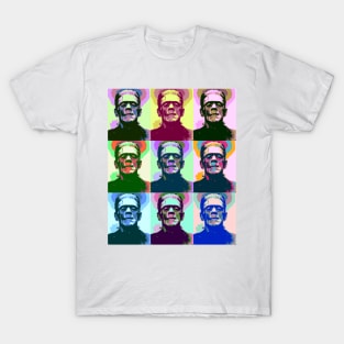 Frankenstein Pop Art T-Shirt